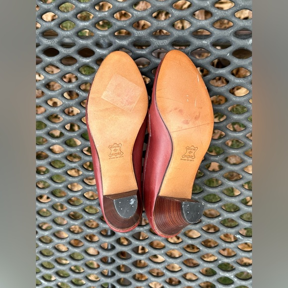Vintage MAINE PACERS LEATHER LOAFER PUMPS Size 6M (Fits Like 5.5) Made in USA - Picture 10 of 10